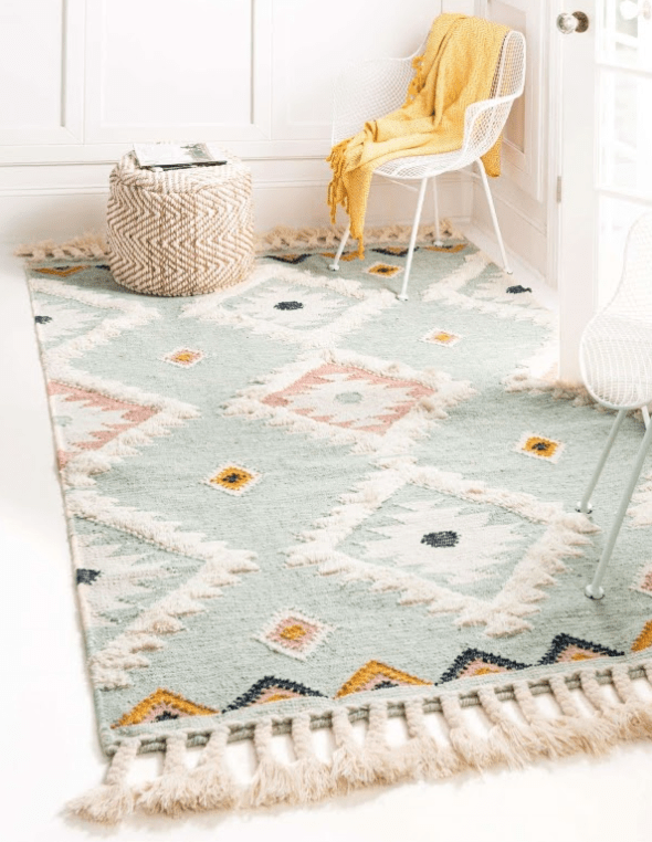 Textured rug
