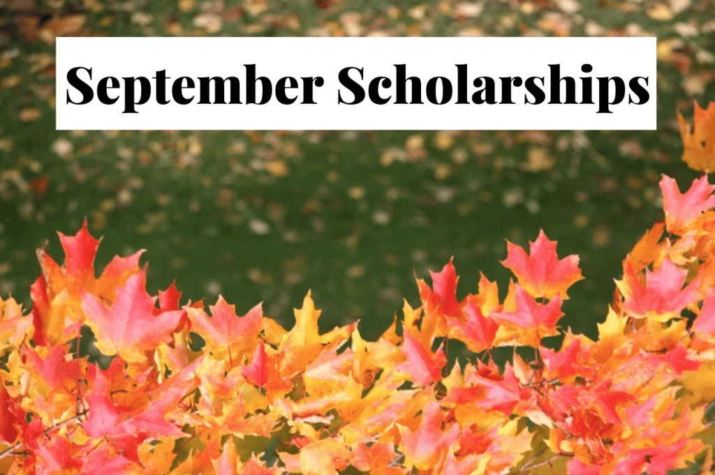 27 Scholarships to Apply for in September 2022